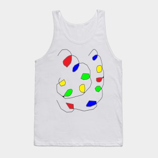 Christmas Lights Tank Top